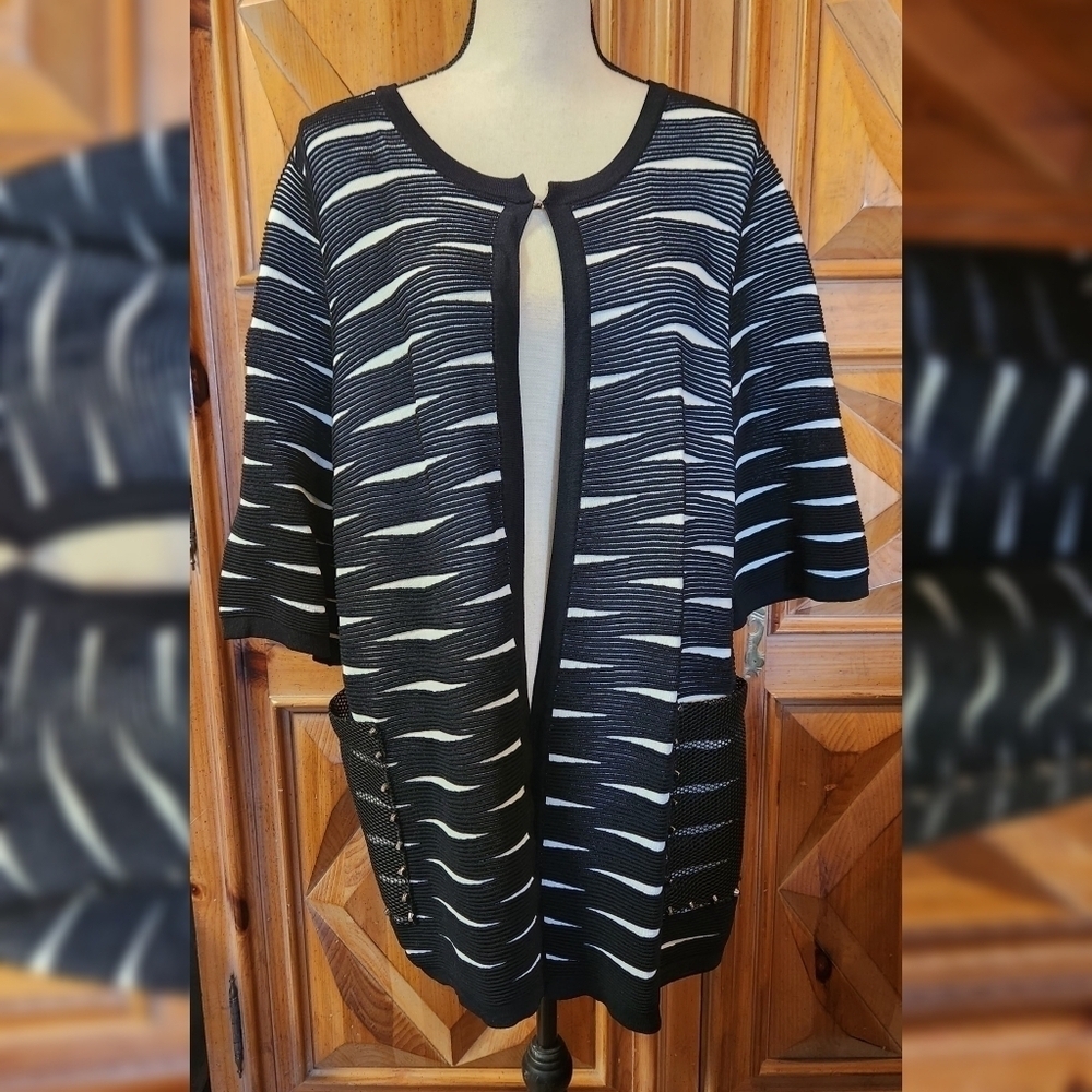 Lauren Michelle Cardigan Sz Xl